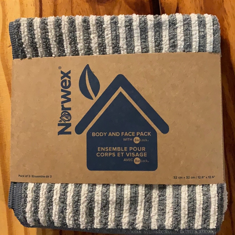 Norwex face and body cloths